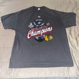 Chicago Blackhawks Stanley Cup Champs shirt XL2010